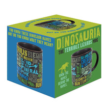 Load image into Gallery viewer, Unemployed Philosophers Guild - Dinosauria Terrible Lizards Coffee Mug
