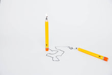 Load image into Gallery viewer, 54 Celsius - Pencil Taper Candles – HB Yellow (2 pack)
