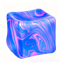 Load image into Gallery viewer, Auraquise - Marbled Nice Cube  Slow Rising Stress Relief Squeeze Toy Boxed Set

