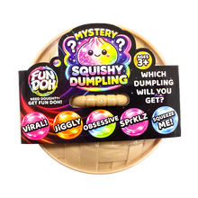 Load image into Gallery viewer, Novelty Brands - Fun Doh Mystery Dumpling Squishies | 12-Piece Retail Display
