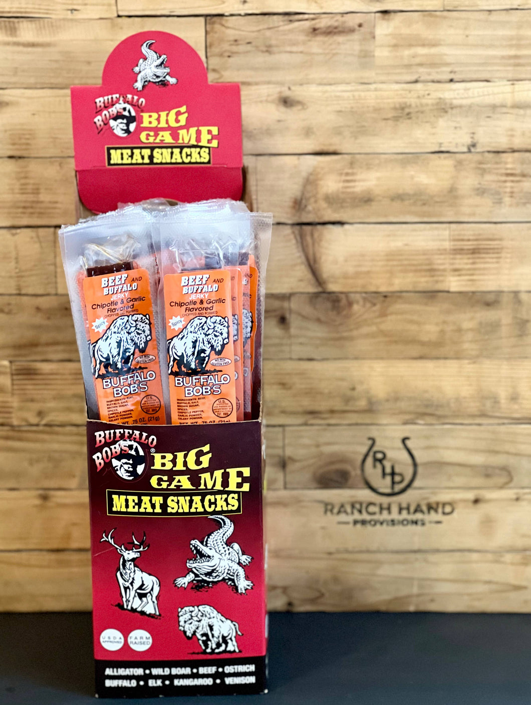 Ranch Hand Provisions - Buffalo Chipotle & Garlic Jerky