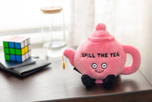 Load image into Gallery viewer, Punchkins - &quot;Spill the Tea&quot; Plush Teapot
