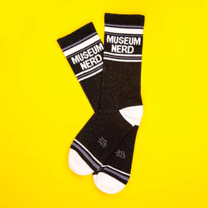 Gumball Poodle - Museum Nerd Gym Crew Socks