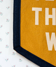 Load image into Gallery viewer, Oxford Pennant - Adversity Is A Terrible Thing To Waste Camp Flag • Unreasonable Hospitality x Oxford Pennant
