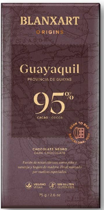 Eat Spain - Blanxart Dark Chocolate Single Origin Guayaquil 95%