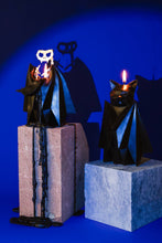 Load image into Gallery viewer, 54 Celsius - PyroPet Blaka - Black Bat Halloween Candle | Hidden Skeleton
