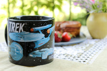 Load image into Gallery viewer, Unemployed Philosophers Guild - Starships of Star Trek Coffee Mug
