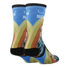 Load image into Gallery viewer, OoohYeah Socks/Sock It Up/OoohGeez Slippers - It&#39;s Mr Rogers | Men&#39;s Cotton Crew Funny Socks
