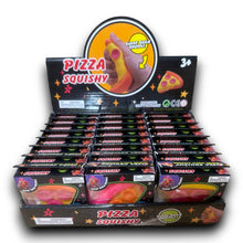 Load image into Gallery viewer, K &amp; S WHOLESALE INC - Pizza Squishy Super Solid Squish Toy – 24pc Counter Display
