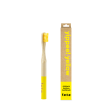 Load image into Gallery viewer, from earth to earth USA - F.e.t.e | Children's Soft Bamboo Toothbrush
