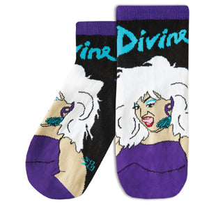 Gumball Poodle - Divine Glamour - Quarter Crew Socks