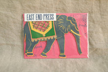 Load image into Gallery viewer, East End Press - ELEPHANT GREETING CARD
