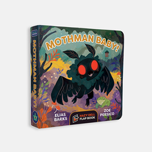 Load image into Gallery viewer, Hazy Dell Press - Mothman Baby!: A Hazy Dell Flap Book
