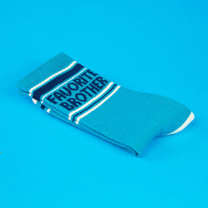 Gumball Poodle - Favorite Brother Gym Crew Socks