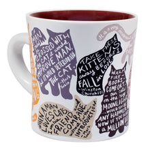 Load image into Gallery viewer, Unemployed Philosophers Guild - Literature Cat Quotes Coffee Mug

