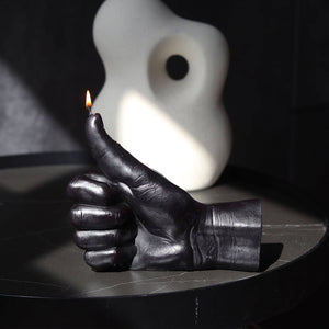 54 Celsius - CandleHand "Thumbs Up" Candle - Handmade, Real Skin Texture