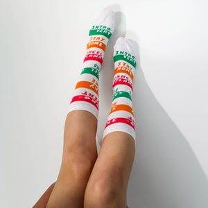 Introvert Socks - Women's Crew Socks