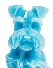 Load image into Gallery viewer, McGowan &amp; Rutherford Ltd - Light Blue Minature Schnauzer Candle

