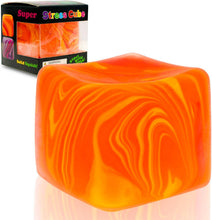 Load image into Gallery viewer, Auraquise - Marbled Nice Cube  Slow Rising Stress Relief Squeeze Toy Boxed Set

