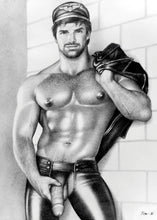 Load image into Gallery viewer, Peachy Kings / Kweer Cards - Tom of Finland Postcard "CHAPS" (Gay, Queer, LGBTQ)

