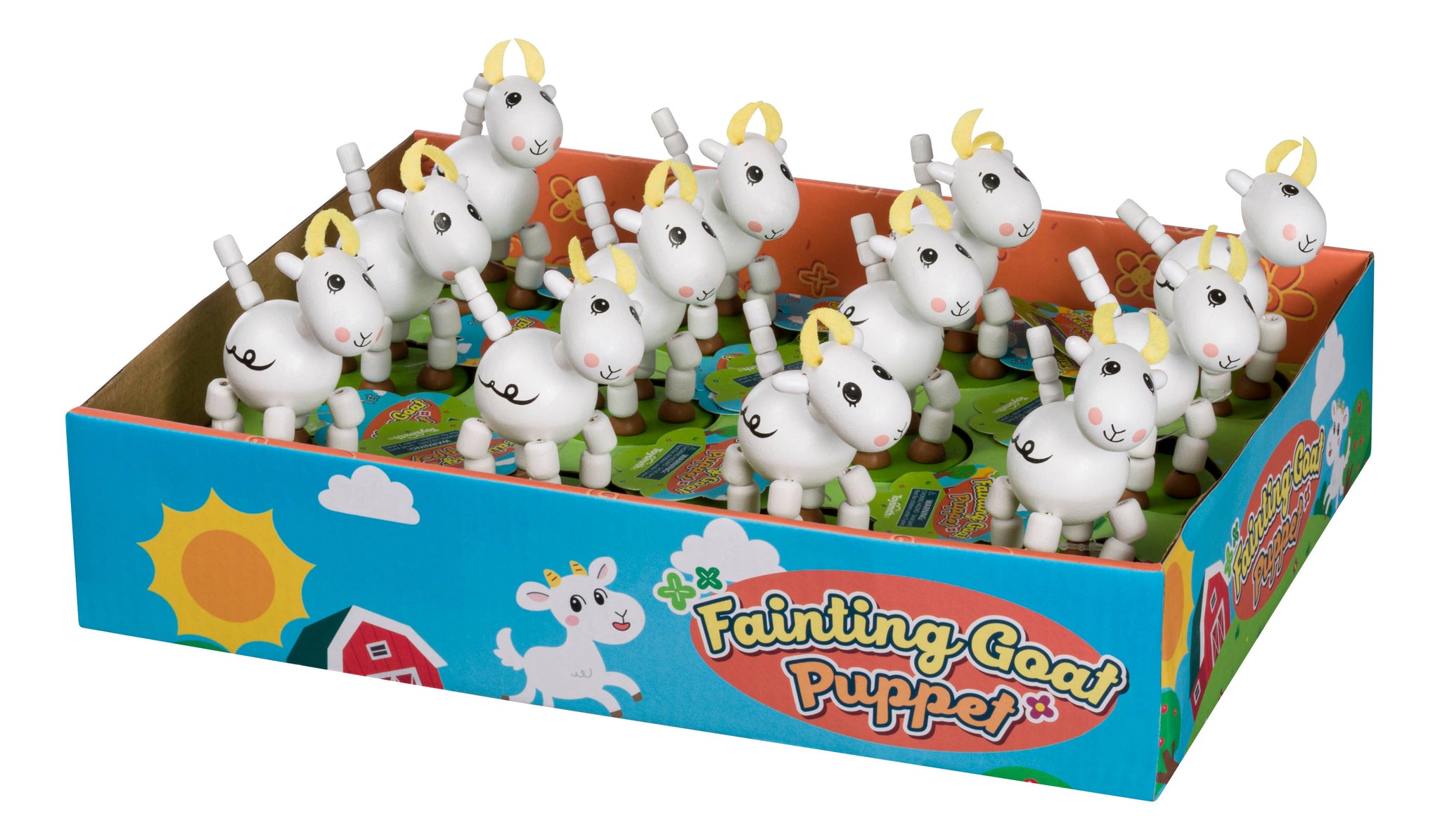 Toysmith Store Toysmith - Farm Fresh Fainting Goat Puppet - Retro Toys – Jon Henry ...