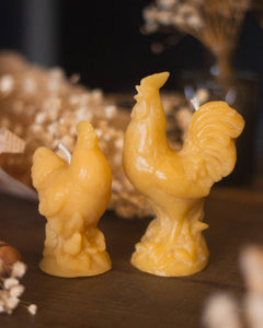 The Ramblin' Bee - Rooster Beeswax Candle
