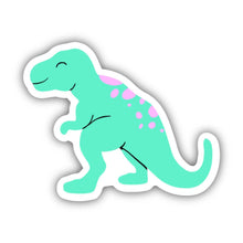 Load image into Gallery viewer, Big Moods - Cute Green T-Rex Dinosaur Sticker
