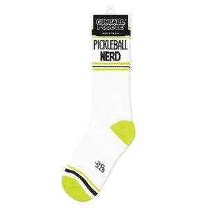 Gumball Poodle - Pickleball Nerd Gym Crew Socks