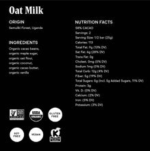Load image into Gallery viewer, Raaka Chocolate - 58% Oat Milk Chocolate Bar
