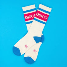 Load image into Gallery viewer, Gumball Poodle - Disco Gym Crew Socks
