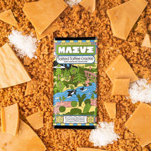Load image into Gallery viewer, Maeve Chocolate - Salted Toffee Crackle Truffle Bar
