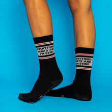 Load image into Gallery viewer, Gumball Poodle - Everything Hurts And I'm Dying Grip Socks
