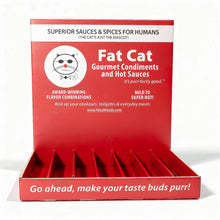 Load image into Gallery viewer, Fat Cat - Counter Display + 42 Units Hot Sauce Intro Package

