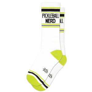 Gumball Poodle - Pickleball Nerd Gym Crew Socks