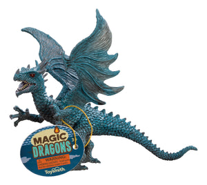 Toysmith - Magic Dragon, Assorted Colors Dragon Figurines