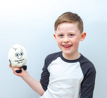 Load image into Gallery viewer, Punchkins - Egg Plushie, Just Kiddin&#39; Plush for kids and tweens
