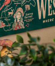 Load image into Gallery viewer, Oxford Pennant - Take Me Back To West Virginia Where My True Love Is Waitin' Pennant  • Sierra Ferrell x Oxford Pennant
