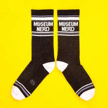 Load image into Gallery viewer, Gumball Poodle - Museum Nerd Gym Crew Socks
