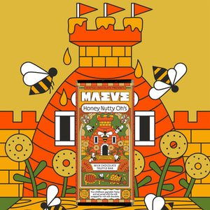 Seattle Chocolate Presents MAEVE - Honey Nutty Oh's Truffle Bar