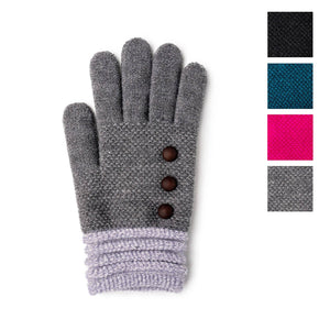 DM Merchandising - Britt's Knits Stretch Knit Gloves 3.0 Open Stock: Teal