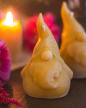 Load image into Gallery viewer, The Ramblin' Bee - Gnome Beeswax Candle
