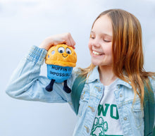 Load image into Gallery viewer, Punchkins - Muffin Plushie, Just Kiddin&#39; Plush for kids and tweens
