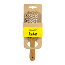 Load image into Gallery viewer, from earth to earth USA - F.e.t.e | Bamboo &amp; Natural Rubber Hairbrushes
