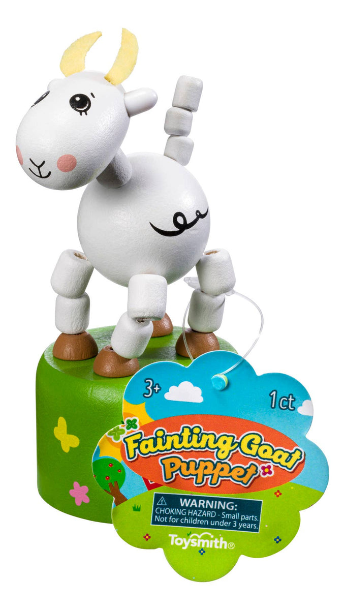 Toysmith - Farm Fresh Fainting Goat Puppet - Retro Toys – Jon Henry ...