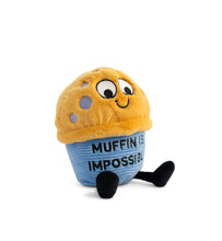 Load image into Gallery viewer, Punchkins - Muffin Plushie, Just Kiddin&#39; Plush for kids and tweens
