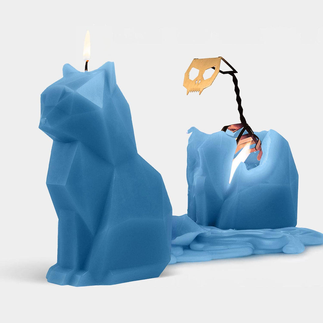 54 Celsius - PyroPet Kisa Cat Skeleton Candle - 7