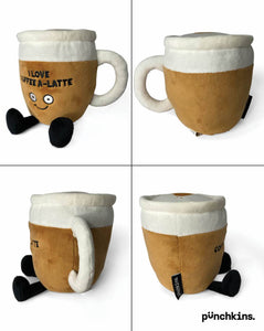 Punchkins - Coffee Plushie, Cute Latte Collectible Plush, Perfect Gift