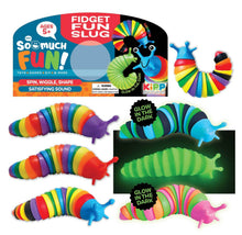 Load image into Gallery viewer, Novelty Brands - So Much Fun! Sensory Slug Fidget Toy Assortment - 12/Display
