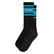 Load image into Gallery viewer, Gumball Poodle - I ❤️ Naps  Grip Socks
