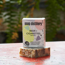 Load image into Gallery viewer, Soap Distillery - Beer + Cigarettes Bar Soap
